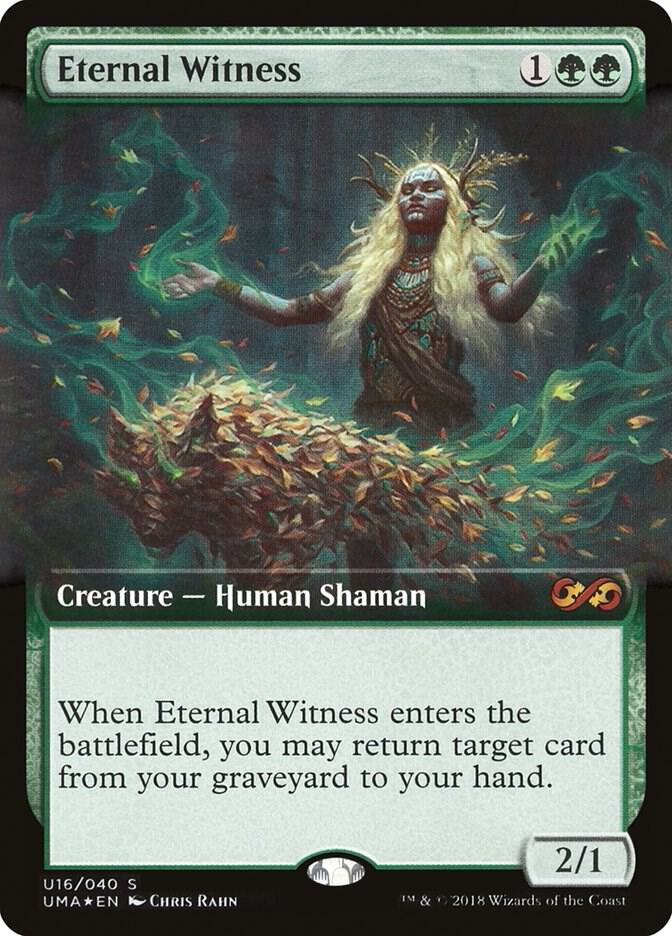 Eternal Witness U16 (Ultimate Masters: Box Toppers)  - Foil | Good Games Adelaide SA