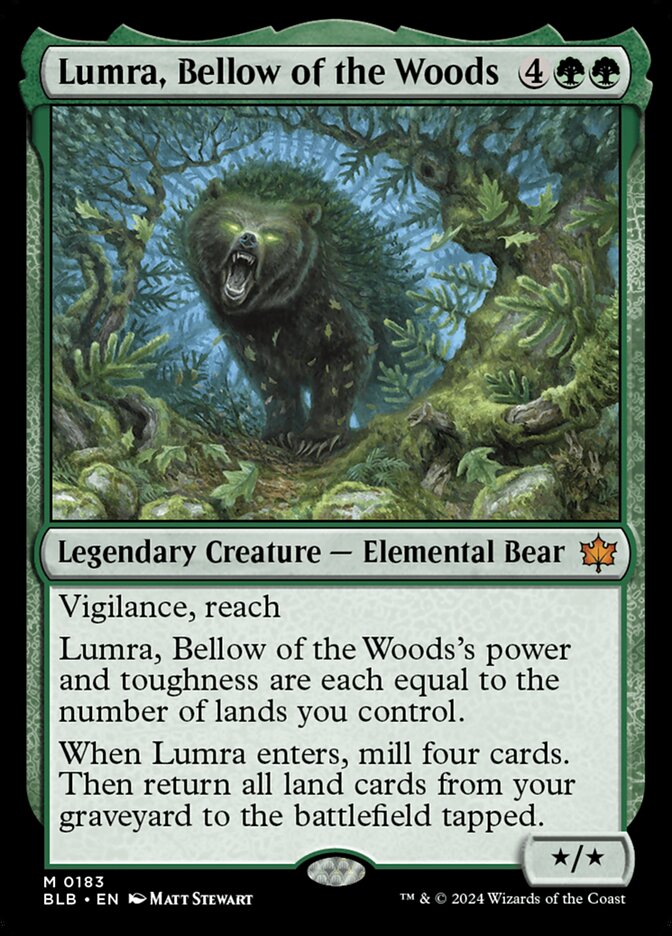 Lumra Bellow of the Woods 183 (Bloomburrow)  | Good Games Adelaide SA
