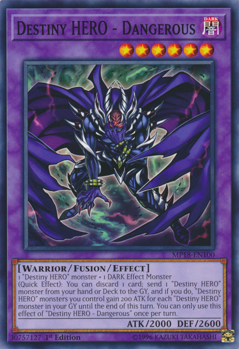 Destiny Hero - Dangerous [MP18-EN100] Common | Good Games Adelaide SA