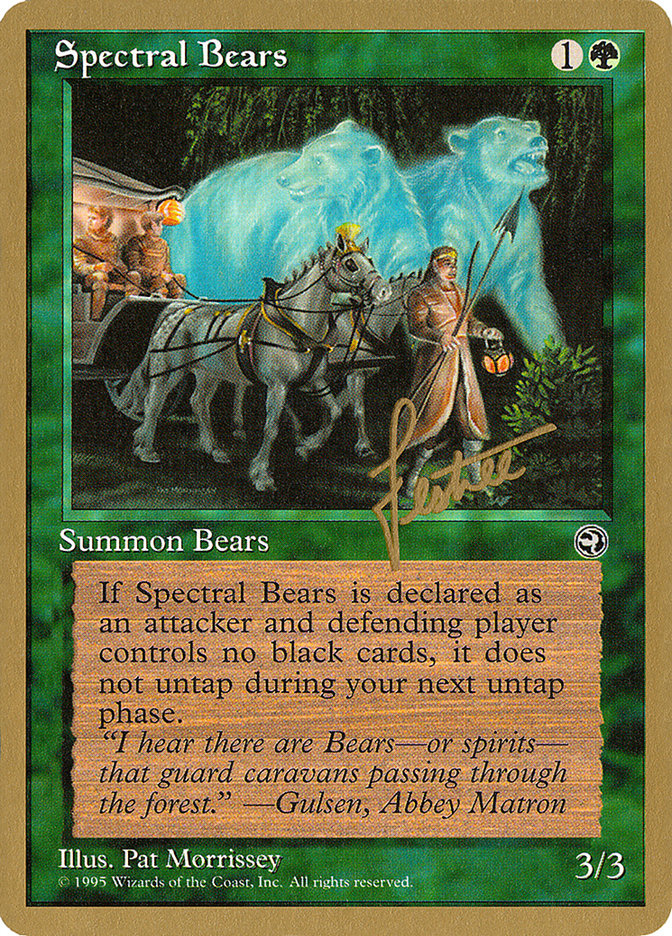 Spectral Bears (Bertrand Lestree) [Pro Tour Collector Set] | Good Games Adelaide SA