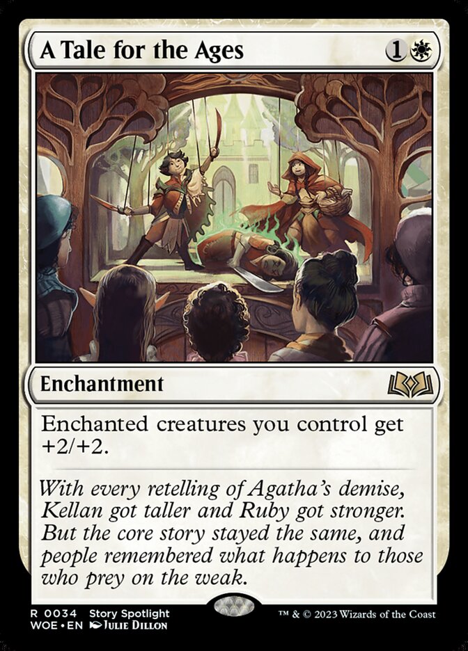 A Tale for the Ages 34 (Wilds of Eldraine)  - Foil