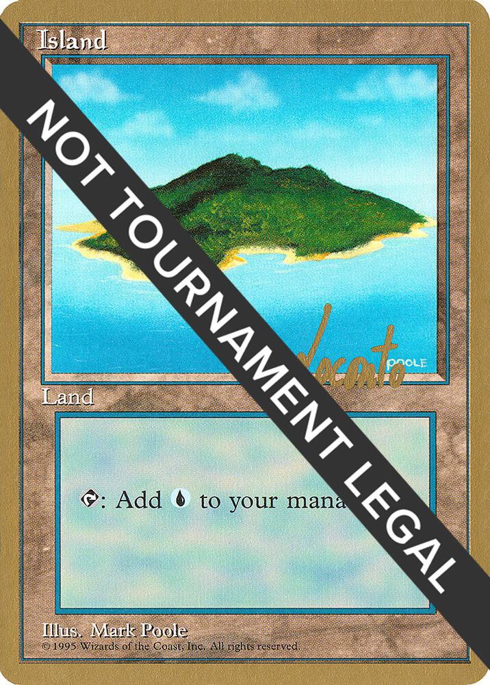 Island B 1996 Michael Loconto 4ED ml368/308 (World Championship Decks)  | Good Games Adelaide SA