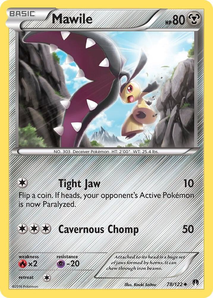 Mawile 78/122 (XY - BREAKpoint)  | Good Games Adelaide SA