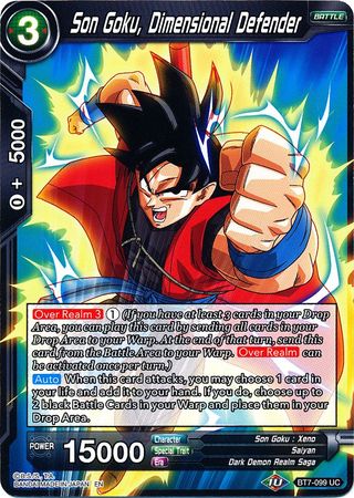 Son Goku, Dimensional Defender [BT7-099] | Good Games Adelaide SA