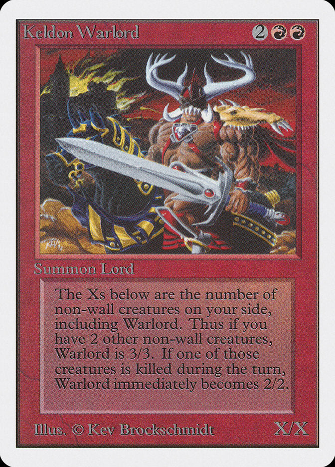 Keldon Warlord [Unlimited Edition] | Good Games Adelaide SA