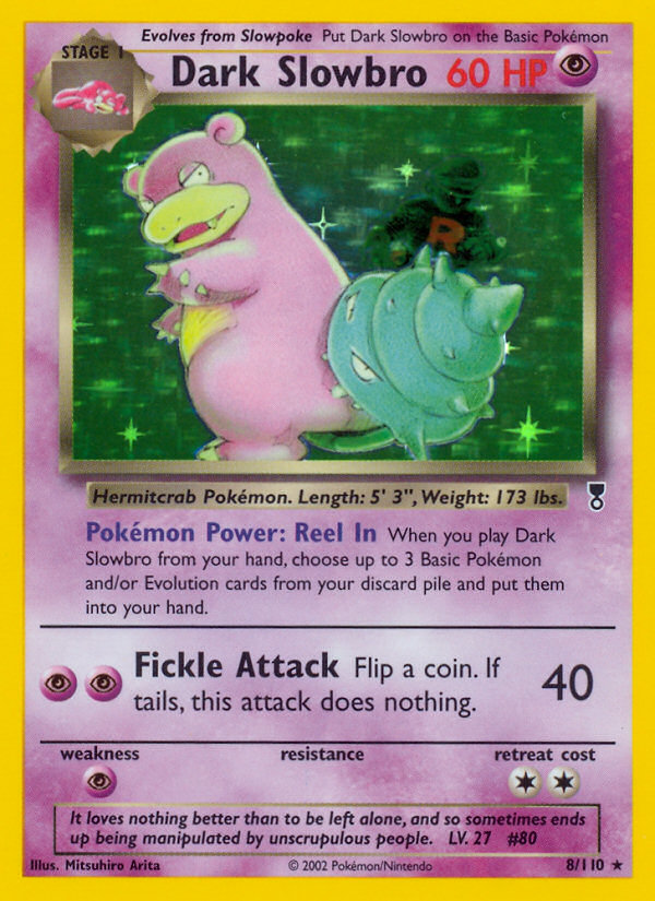Dark Slowbro (8/110) [Legendary Collection] | Good Games Adelaide SA