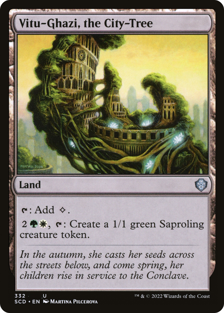 Vitu-Ghazi, the City-Tree [Starter Commander Decks] | Good Games Adelaide SA