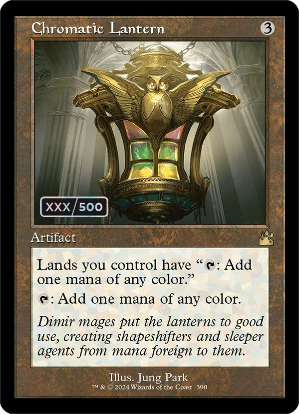 Chromatic Lantern (Retro) (Serialized) [Ravnica Remastered] | Good Games Adelaide SA