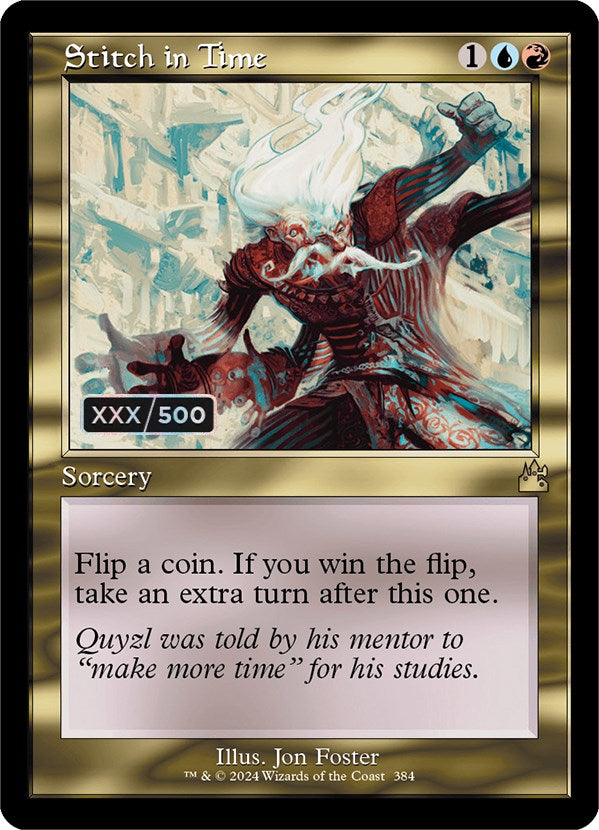Stitch in Time (Retro) (Serialized) [Ravnica Remastered] | Good Games Adelaide SA