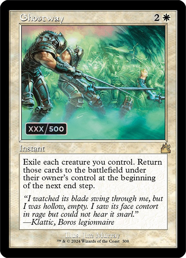 Ghostway (Retro) (Serialized) [Ravnica Remastered] | Good Games Adelaide SA