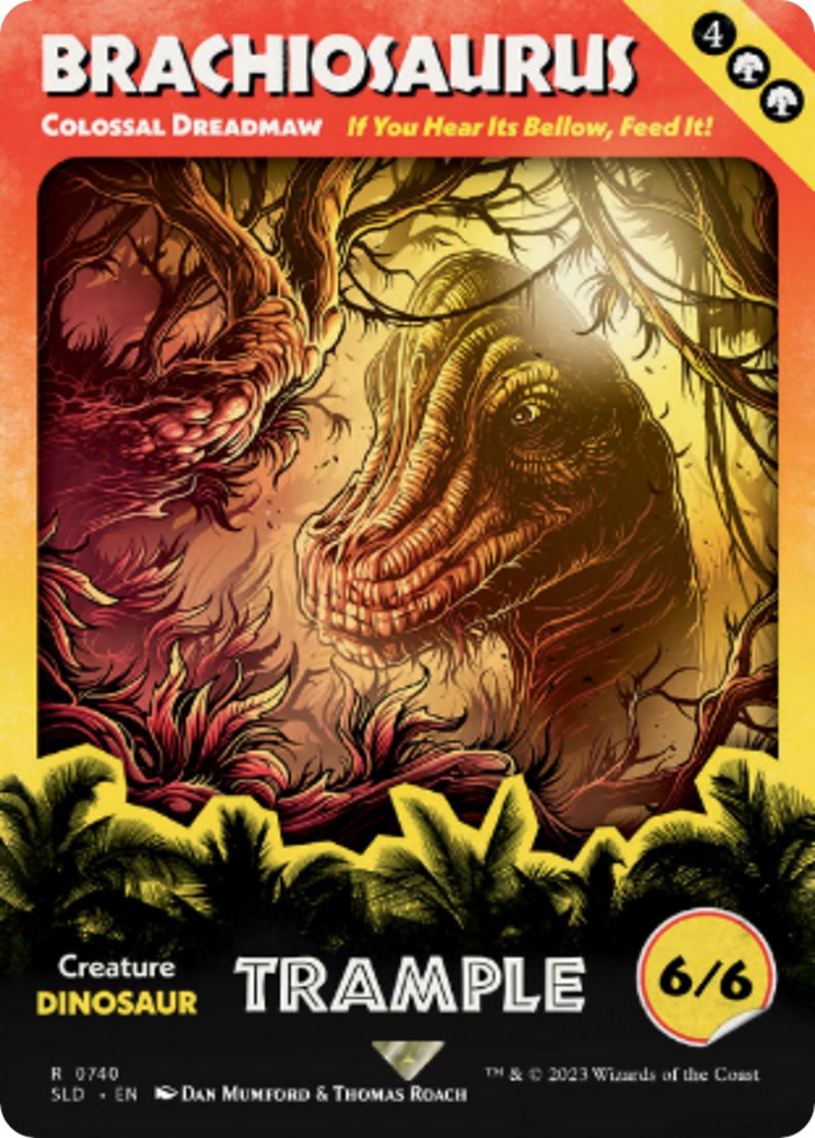Brachiosaurus - Colossal Dreadmaw [Secret Lair Drop Series] | Good Games Adelaide SA