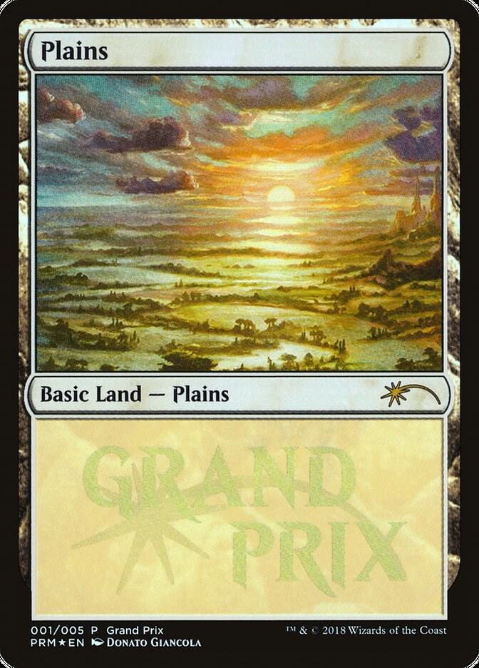 Plains 1 (Grand Prix Promos)  - Foil | Good Games Adelaide SA