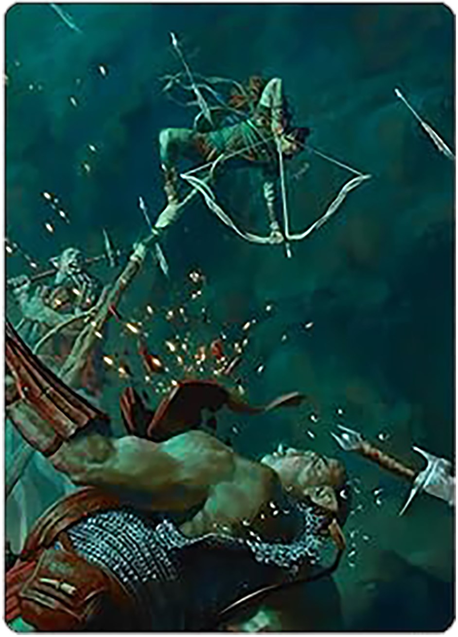 Legolas's Quick Reflexes Art Card [The Lord of the Rings: Tales of Middle-earth Art Series] | Good Games Adelaide SA