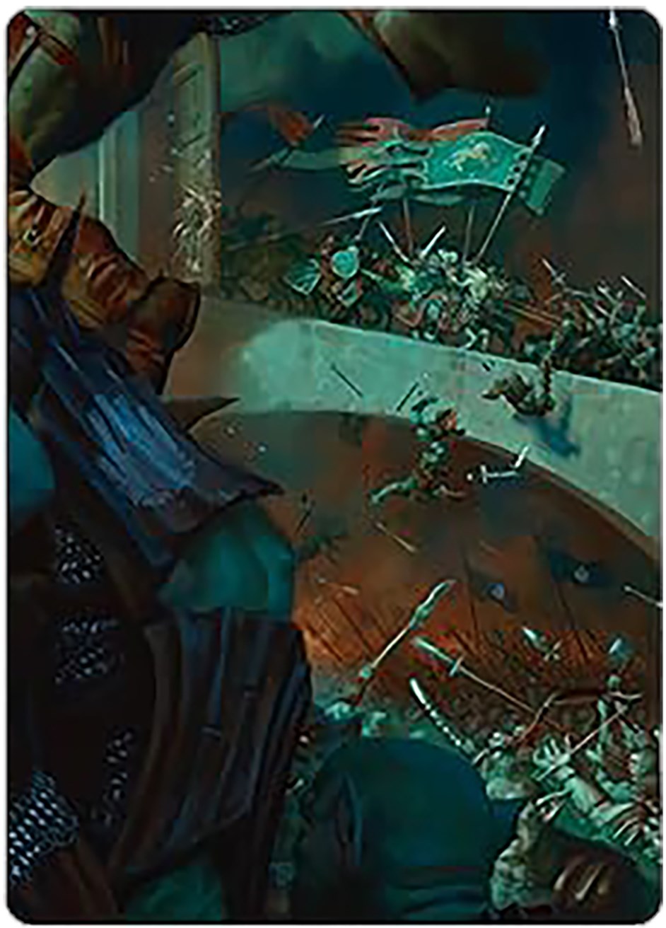 Rohirrim Chargers Art Card [The Lord of the Rings: Tales of Middle-earth Art Series] | Good Games Adelaide SA