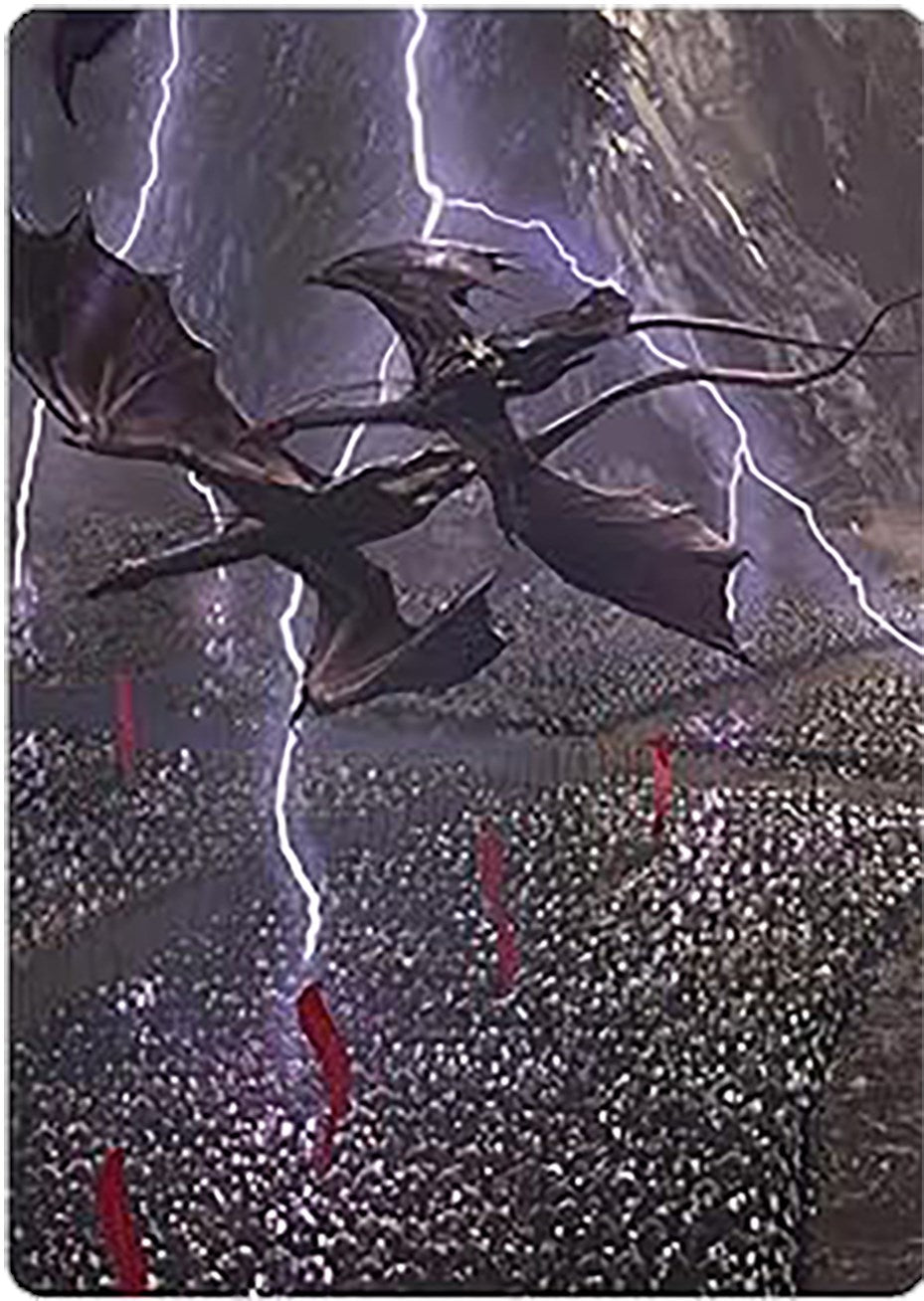 Mordor on the March Art Card [The Lord of the Rings: Tales of Middle-earth Art Series] | Good Games Adelaide SA
