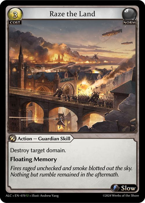 Raze the Land (70) [Alchemical Revolution] | Good Games Adelaide SA