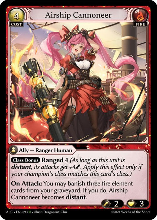 Airship Cannoneer (93) [Alchemical Revolution] | Good Games Adelaide SA