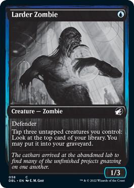 Larder Zombie 58 (Innistrad: Double Feature)  - Foil | Good Games Adelaide SA