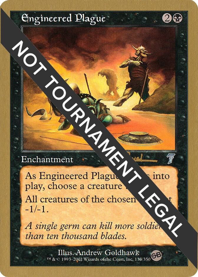Engineered Plague 2001 Antoine Ruel 7ED SB  (World Championship Decks)  | Good Games Adelaide SA