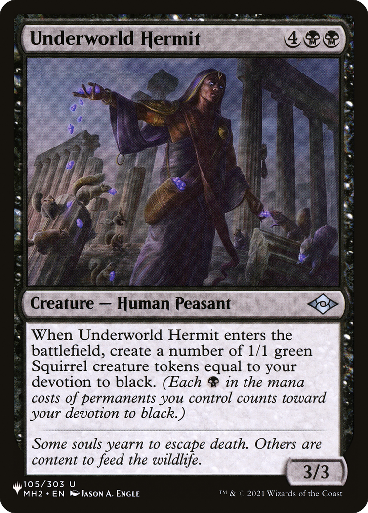 Underworld Hermit [The List Reprints] | Good Games Adelaide SA