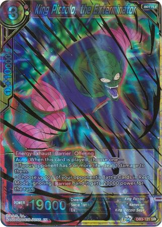King Piccolo, the Exterminator [DB3-121] | Good Games Adelaide SA