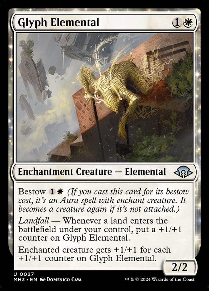 Glyph Elemental 27 (Modern Horizons 3)  | Good Games Adelaide SA
