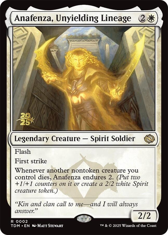 Anafenza, Unyielding Lineage 2s/166 (Prerelease Cards)  - PreRelease Foil | Good Games Adelaide SA