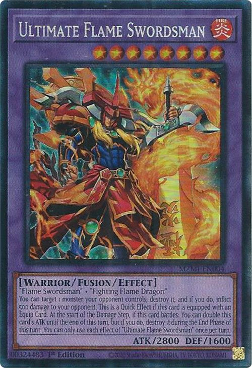 Ultimate Flame Swordsman (CR) [MZMI-EN004] Collector's Rare | Good Games Adelaide SA