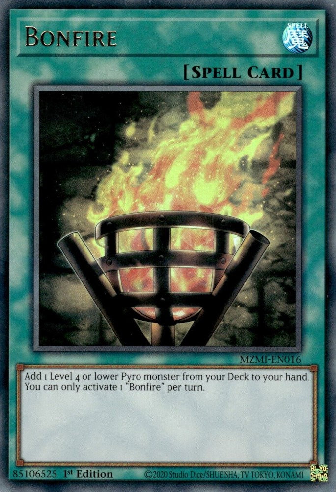 Bonfire [MZMI-EN016] Ultra Rare | Good Games Adelaide SA