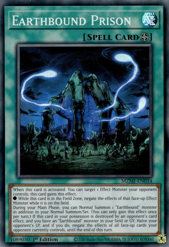 Earthbound Prison [MZMI-EN034] Super Rare | Good Games Adelaide SA