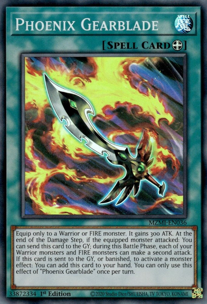 Phoenix Gearblade [MZMI-EN036] Super Rare | Good Games Adelaide SA