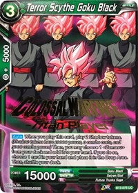 Terror Scythe Goku Black (Titan Player Stamped) (BT3-075) [Tournament Promotion Cards] | Good Games Adelaide SA