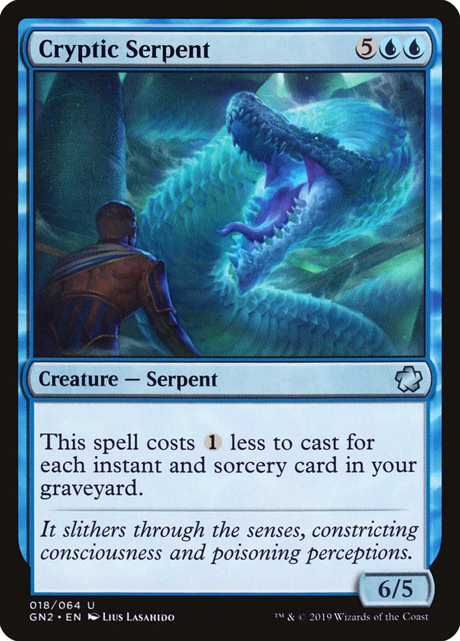 Cryptic Serpent [Magic Game Night 2019] | Good Games Adelaide SA
