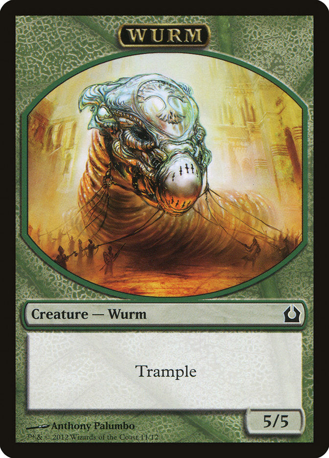 Wurm Token [Return to Ravnica Tokens] | Good Games Adelaide SA