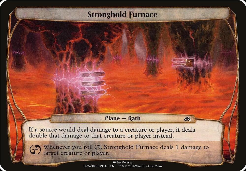 Stronghold Furnace Planechase Anthology  (Oversize Cards)  | Good Games Adelaide SA