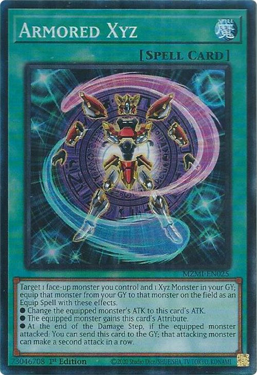 Armored Xyz (CR) [MZMI-EN025] Collector's Rare | Good Games Adelaide SA