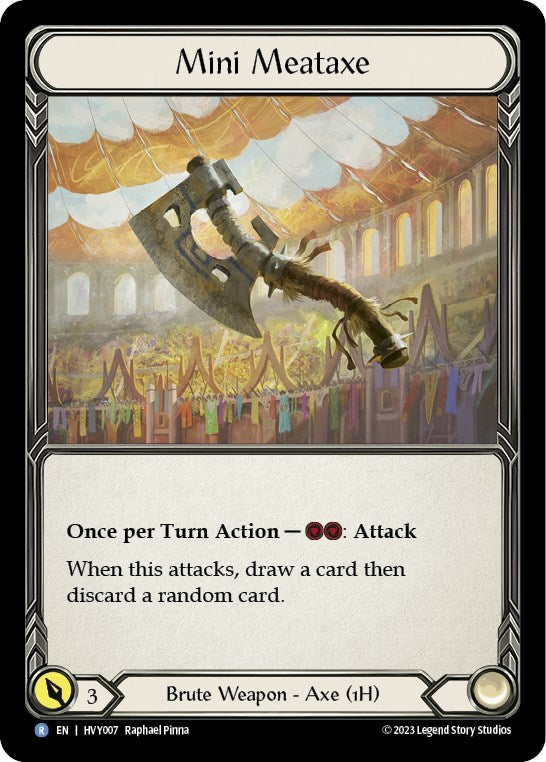 Mini Meataxe [HVY007] (Heavy Hitters) | Good Games Adelaide SA