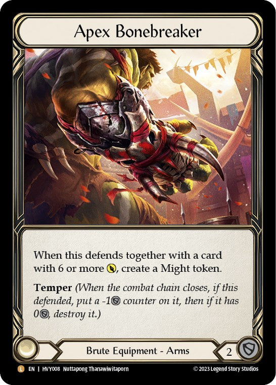 Apex Bonebreaker [HVY008] (Heavy Hitters)  Cold Foil | Good Games Adelaide SA
