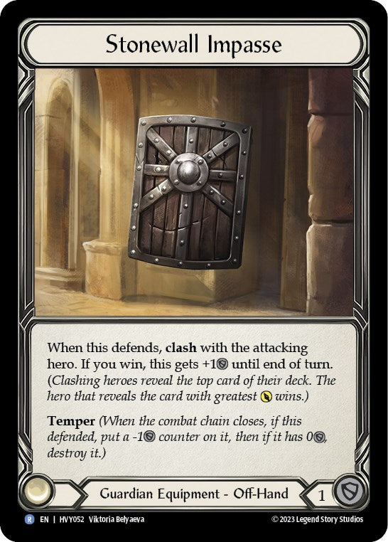 Stonewall Impasse [HVY052] (Heavy Hitters)  Cold Foil | Good Games Adelaide SA
