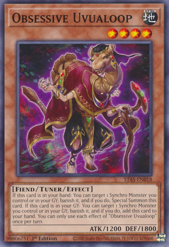 Obsessive Uvualoop [STAS-EN018] Common | Good Games Adelaide SA
