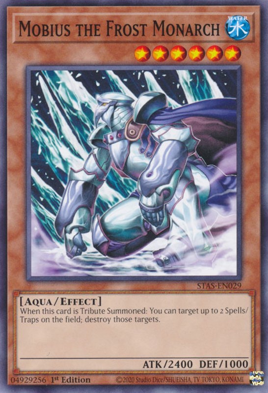 Mobius the Frost Monarch [STAS-EN029] Common | Good Games Adelaide SA