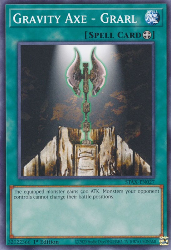 Gravity Axe - Grarl [STAX-EN027] Common | Good Games Adelaide SA