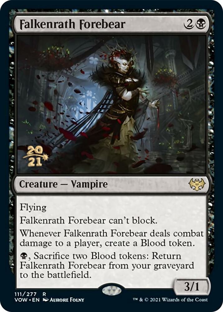 Falkenrath Forebear 111 (Prerelease Cards)  - Foil | Good Games Adelaide SA