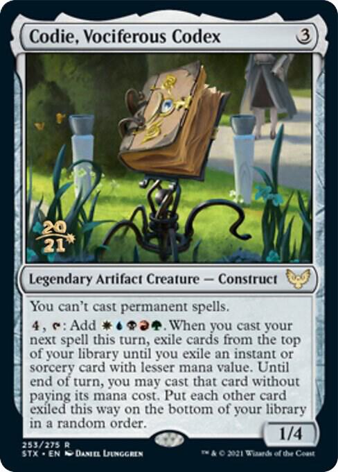 Codie Vociferous Codex 253 (Prerelease Cards)  - Foil | Good Games Adelaide SA
