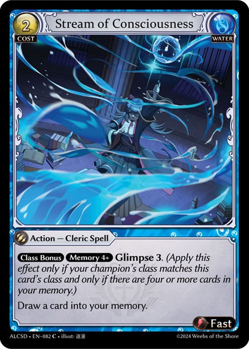 Stream of Consciousness (82) [Alchemical Revolution: Starter Decks] | Good Games Adelaide SA