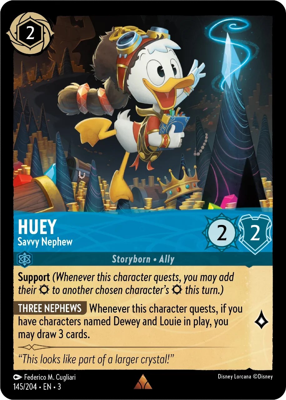 Huey - Savvy Nephew (145/204) [Into the Inklands] | Good Games Adelaide SA