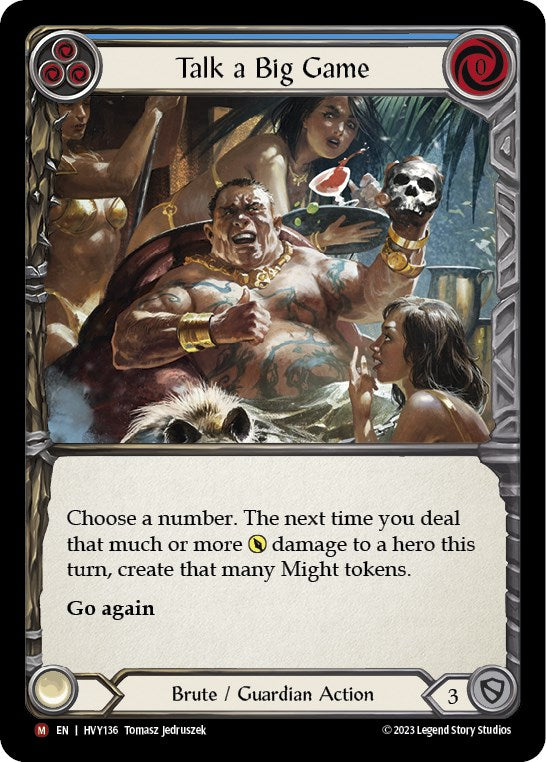 Talk a Big Game [HVY136] (Heavy Hitters) | Good Games Adelaide SA