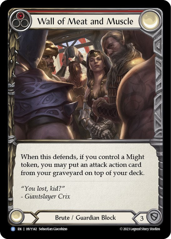 Wall of Meat and Muscle [HVY142] (Heavy Hitters) | Good Games Adelaide SA