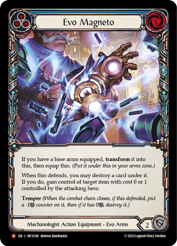 Evo Magneto (Cold Foil) [HVY248] (Heavy Hitters)  Cold Foil | Good Games Adelaide SA
