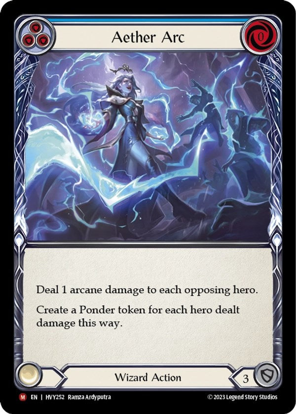 Aether Arc [HVY252] (Heavy Hitters)  Rainbow Foil | Good Games Adelaide SA